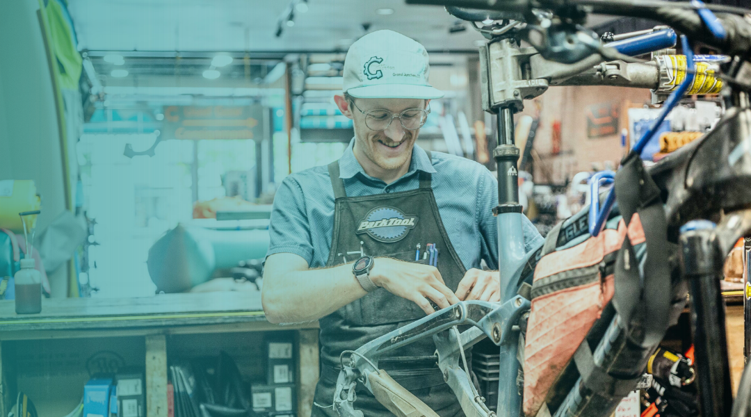 Bike Repair in Downtown Grand Junciton
