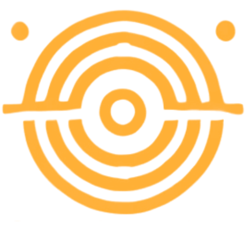 Orange circular logo for Spindle Digital Agency